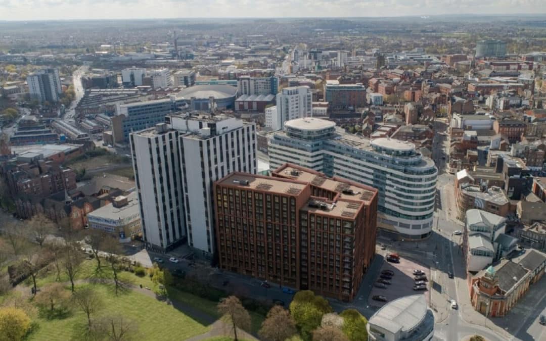 Demolition in Nottingham To Make Way For New Student Accommodation