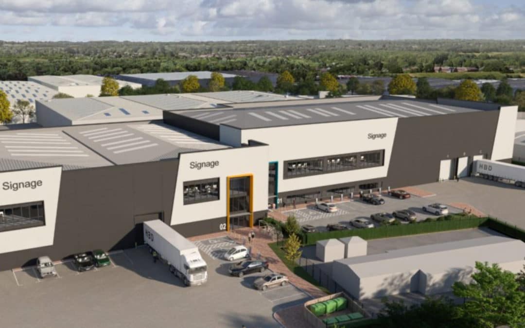 New Warehouse Development in Welwyn