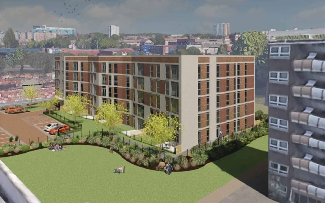 New Five-storey Apartment Block In Leeds