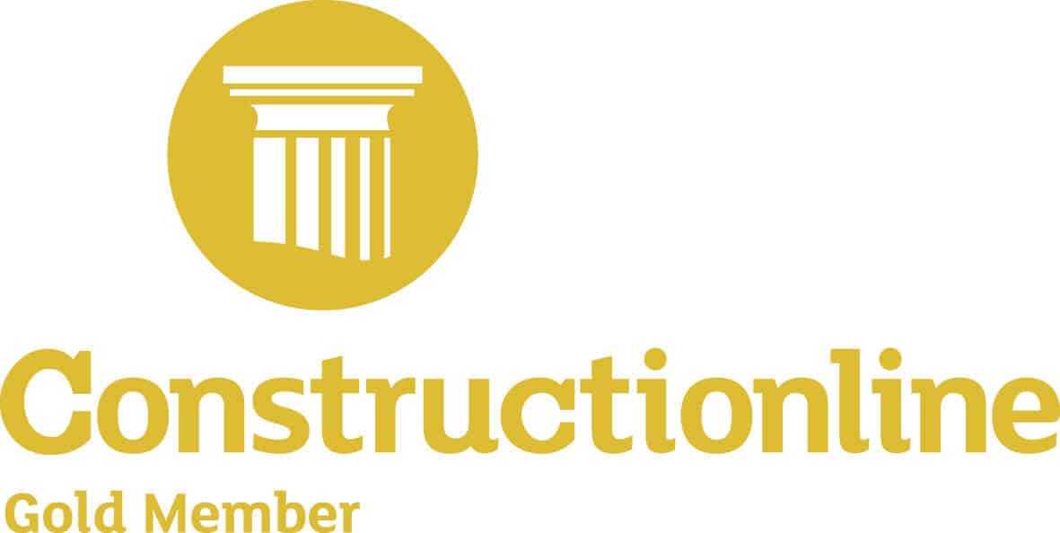 construction line gold logo