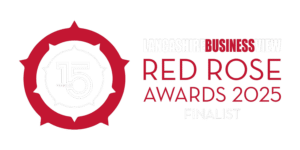 red rose awards small business finalist logo