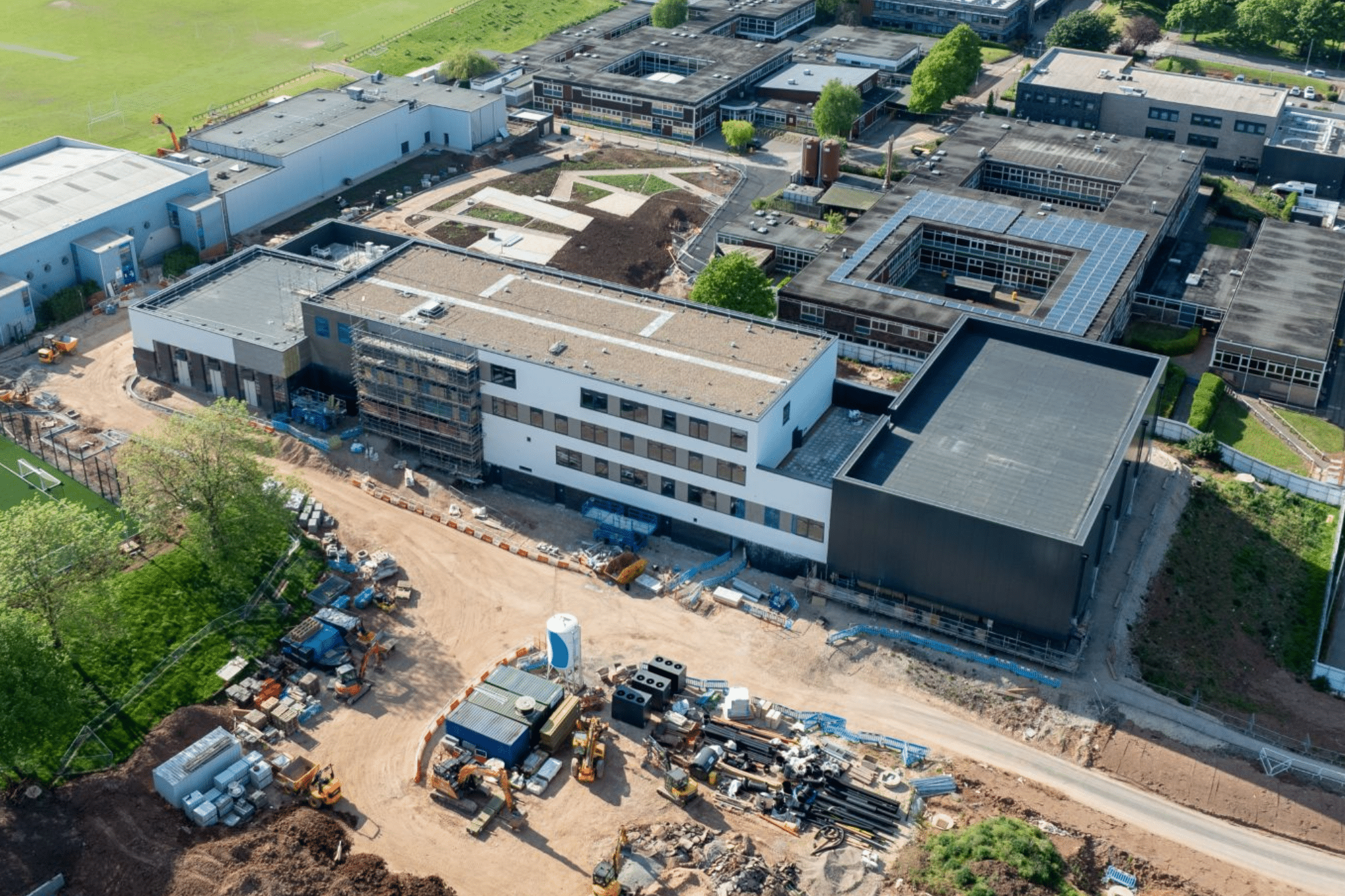 school under construction